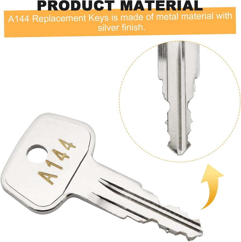 VIDABTE A144 SKS roof Rack Key for Yakima SKS Ski,Crossbars,Carrier Racks,Roof and Cargo Box.(Code A144) - Image 3